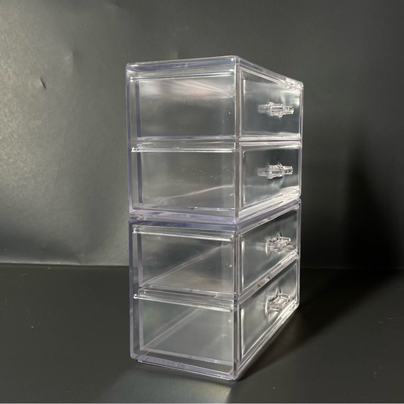 New! ☆ HP! Two Sets Included! Acrylic Makeup Organizer - Brand New - Picture 5 of 8